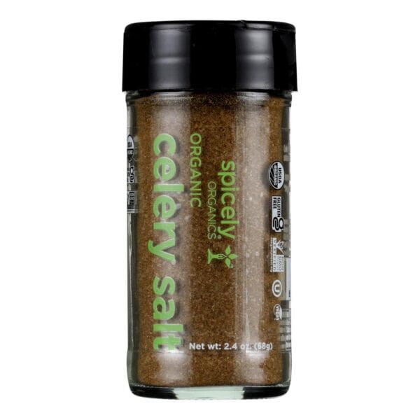 Spicely Organics - Organic Celery Salt - Case of 3 - 1.6 oz. - Image 2