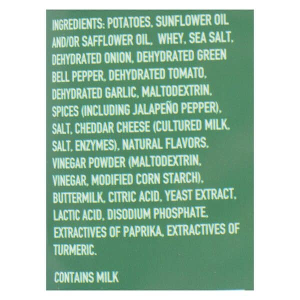 Boulder Canyon - Chips - Jalapeno Cheddar - Case of 12 - 5 oz. - Image 3