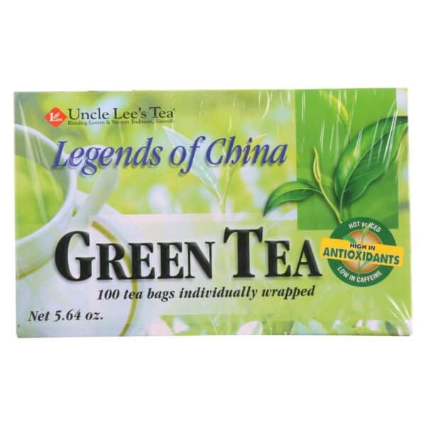 Uncle Lee's Legends of China Green Tea - 100 Tea Bags - Image 2