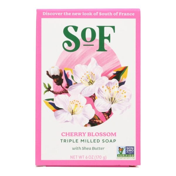 South Of France - Bar Soap Cherry Blssm - 1 Each - 6 OZ - Image 2