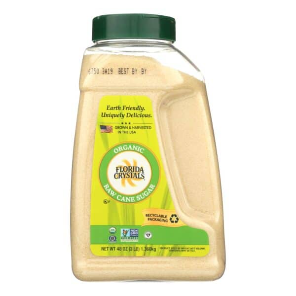 Florida Crystals Organic Cane Sugar - Jug - 48 oz - Image 3