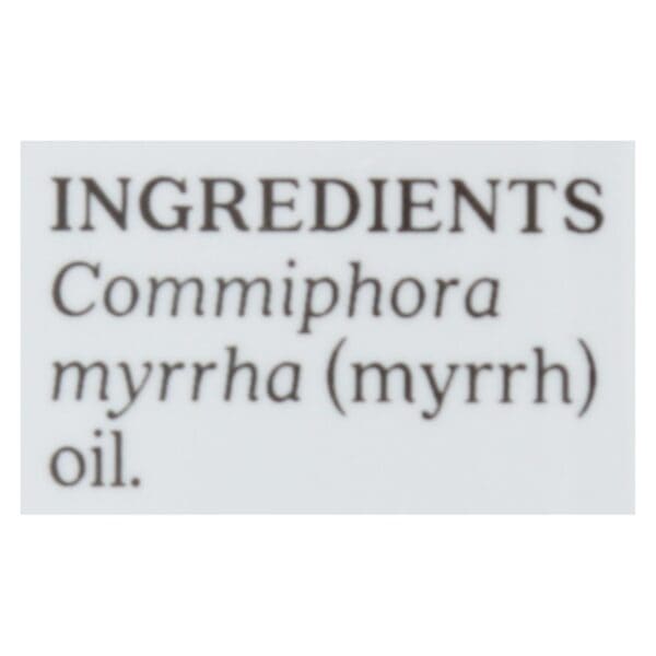Aura Cacia - Pure Essential Oil Myrrh - 0.5 fl oz - Image 2