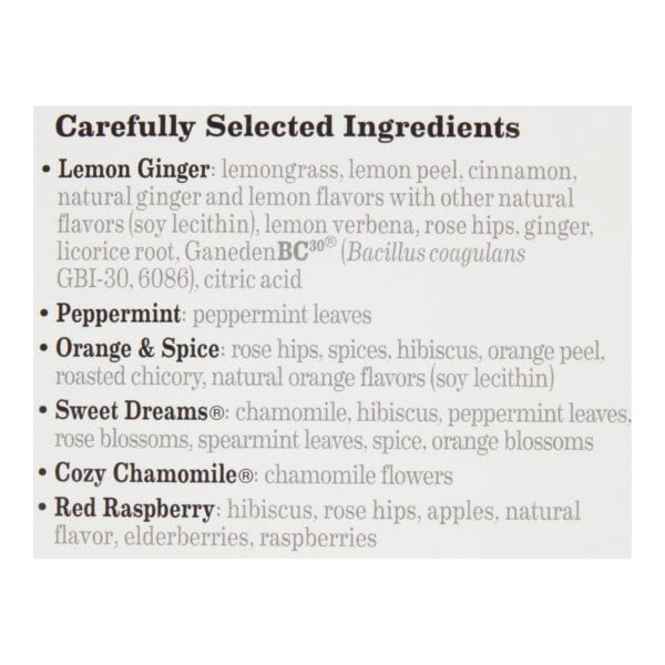 Bigelow Tea Assorted Herb Tea - Case of 6 - 18 BAG - Image 2