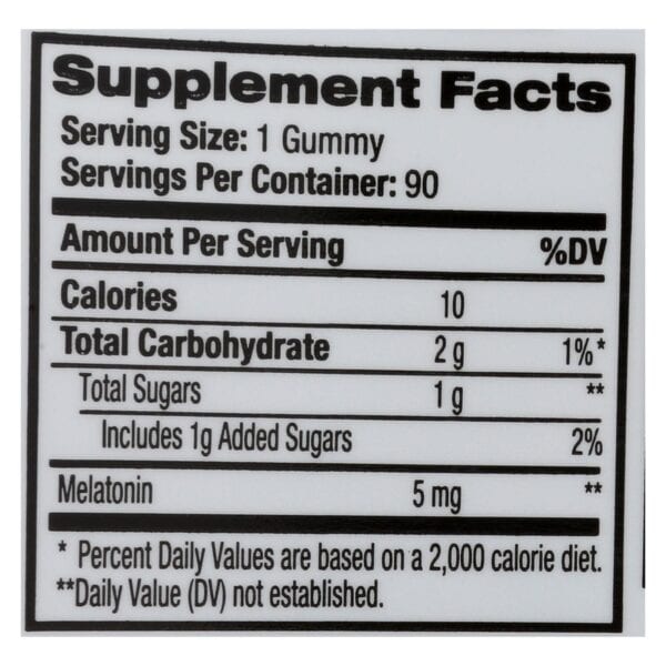 Natrol - Melatonin Gummies 5 Mg - 1 Each - 90 CT - Image 2