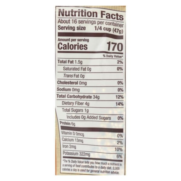 Bob's Red Mill Organic Whole Grain Tri-Color Quinoa - Case of 4 - 26 OZ - Image 2