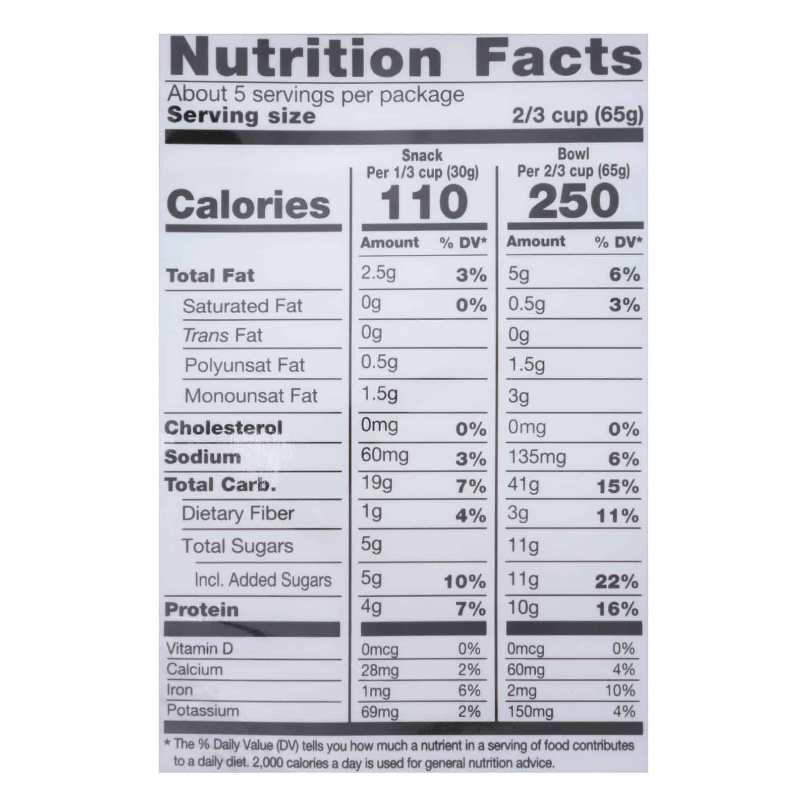 Kind Almond Butter Whole Grain Clusters - Case of 6 - 11 OZ - Image 2