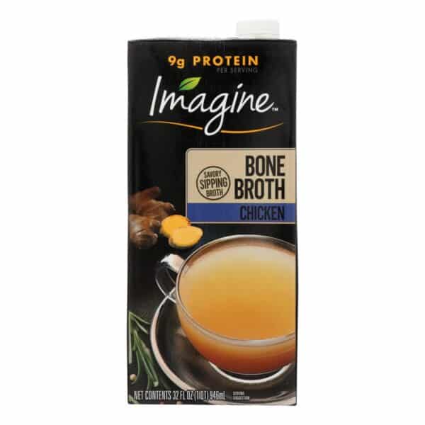Imagine Foods - Broth Chicken Bone - Case of 12 - 32 FZ - Image 2