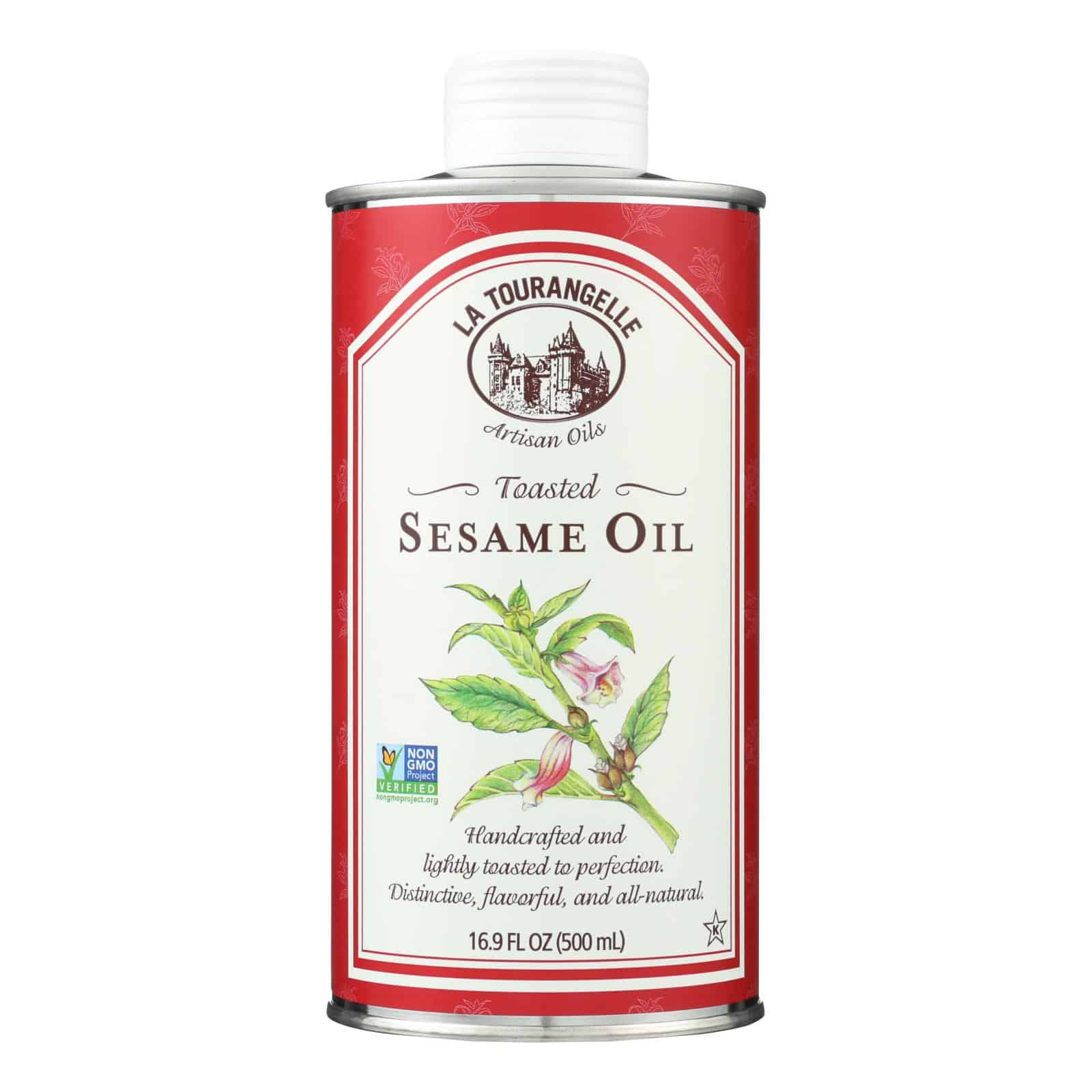 La Tourangelle Sesame Oil - Case of 6 - 16.9 Fl oz. - Image 3
