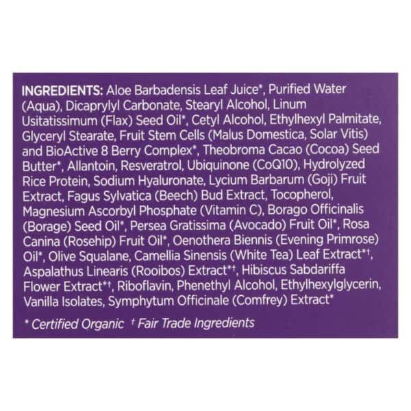 Andalou Naturals Resveratrol Q10 Night Repair Cream - 1.7 fl oz - Image 2