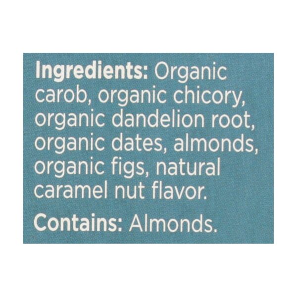 Teeccino Organic Herbal Coffee - Dandelion Caramel Nut - 10 Bags - Case of 6 - Image 3
