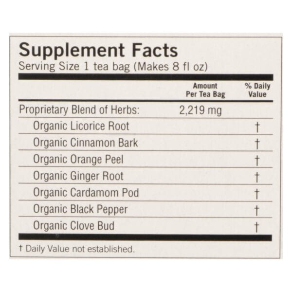Yogi Egyptian Licorice - Case of 6 - 16 Bags - Image 2