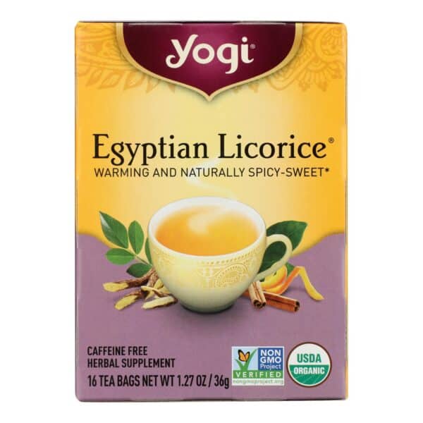 Yogi Egyptian Licorice - Case of 6 - 16 Bags - Image 3