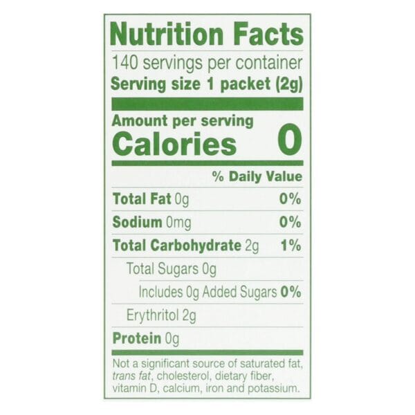 Truvia - Sweetener Natural - Case of 6 - 140 CT - Image 2