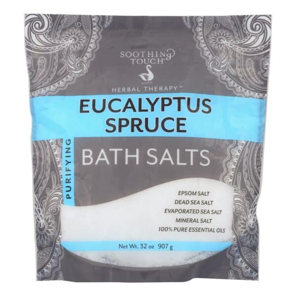 Soothing Touch Bath Salts - Eucalyptus Spruce - 32 oz - Image 2