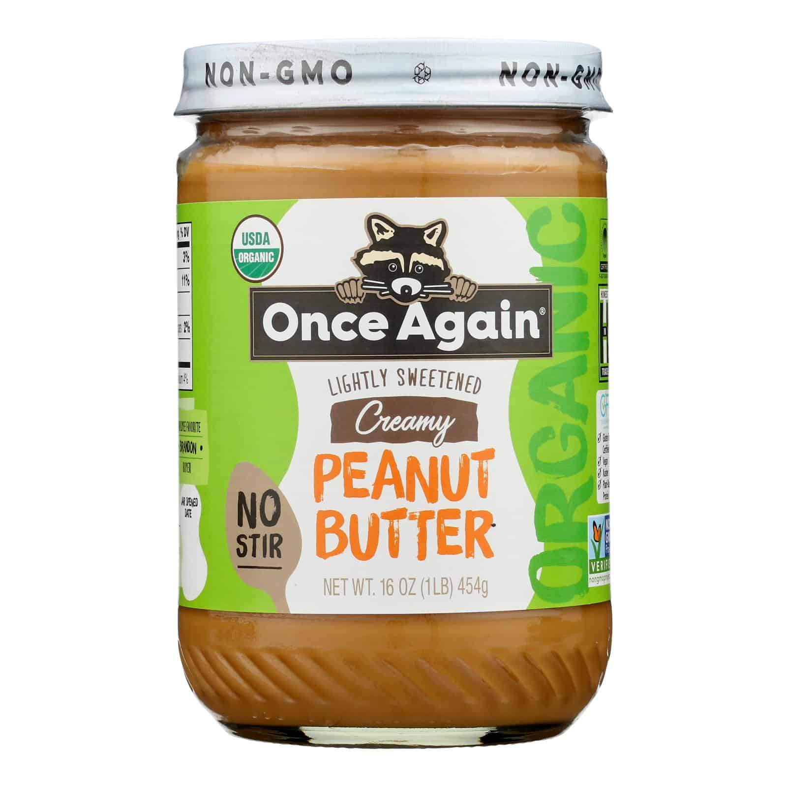 Once Again - Peanut Butter Smooth - Case of 6-16 OZ