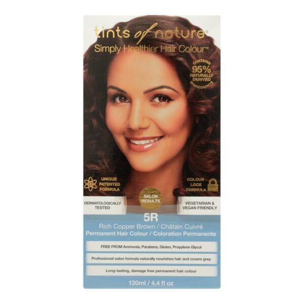 Tints Of Nature 5R Rich Copper Brown Hair Color  - 1 Each - 4.4 FZ - Image 2