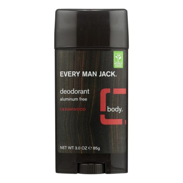Every Man Jack Body Deodorant - Cedarwood - Aluminum Free - 3 oz - Image 2