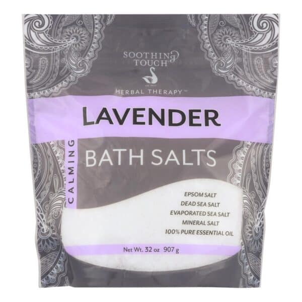 Soothing Touch Bath Salts - Lavender Calming - 32 oz - Image 2