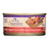 Wellness Pet Products - Signature Selects Cat Food - Skipjack Tuna and Wild Salmon Entr?e in Broth - Case of 12 - 2.8 oz. - Image 2
