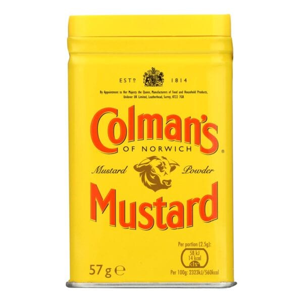 Colmans Dry Mustard Powder - 2 oz - Case of 12 - Image 3