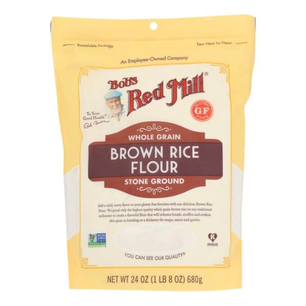Bob's Red Mill - Brown Rc Flr Wholegrain Stngrn - Case of 4-24 OZ - Image 3