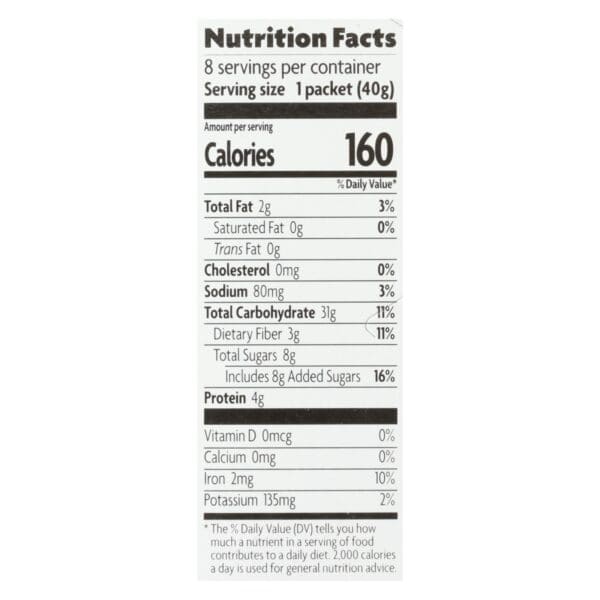 Nature's Path Organic Hot Oatmeal - Brown Sugar Maple - Case of 6 - 11.3 oz. - Image 2