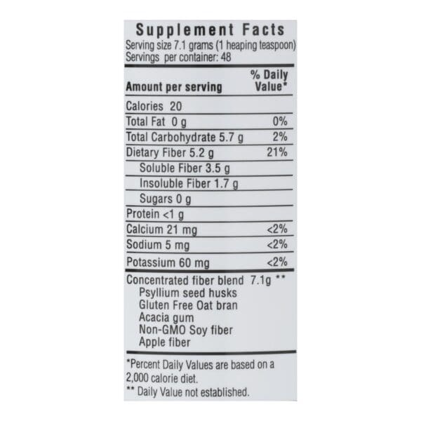Yerba Prima Daily Fiber Formula - 12 oz - Image 3