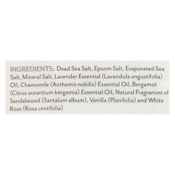 Soothing Touch Bath Salts - Rest & Relax Tuscan Bouquet - 32 oz - Image 2