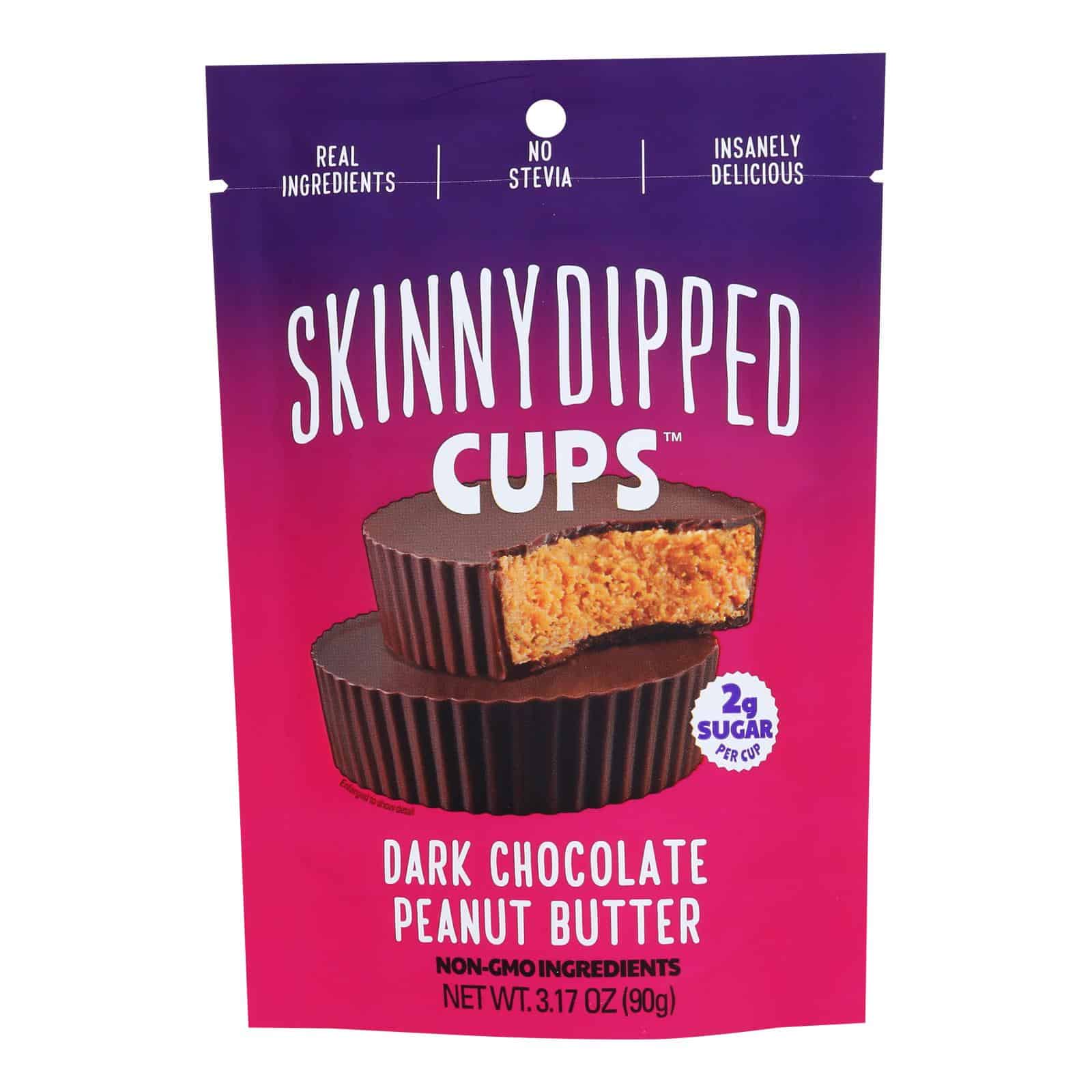 Skinnydipped - Peanut Butter Cup Dark Chocolate - Case of 10-3.17 OZ - Image 2
