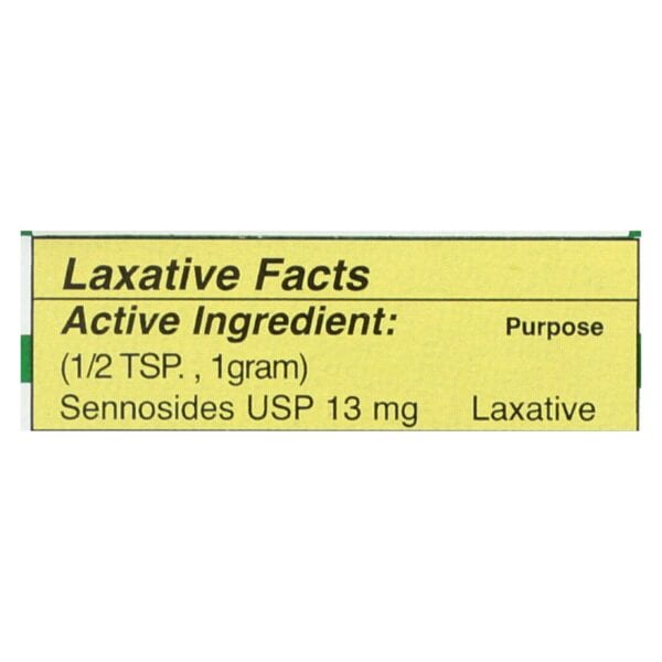 Modern Natural Products Swiss Kriss Herbal Laxative Bulk - 3.25 oz - Image 3