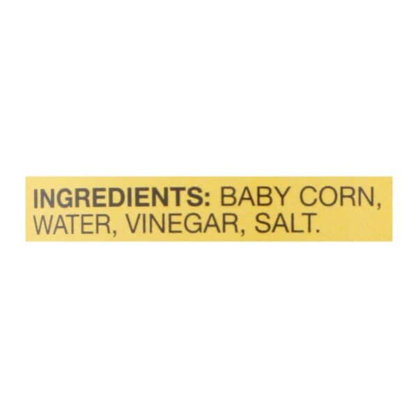 Reese Pickled Whole Baby Corn  - Case of 12 - 7 OZ