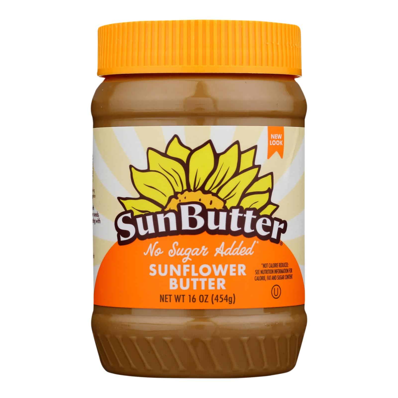 Sunbutter Sunflower Butter - No Sugar Added - Case of 6 - 16 oz. - Image 2