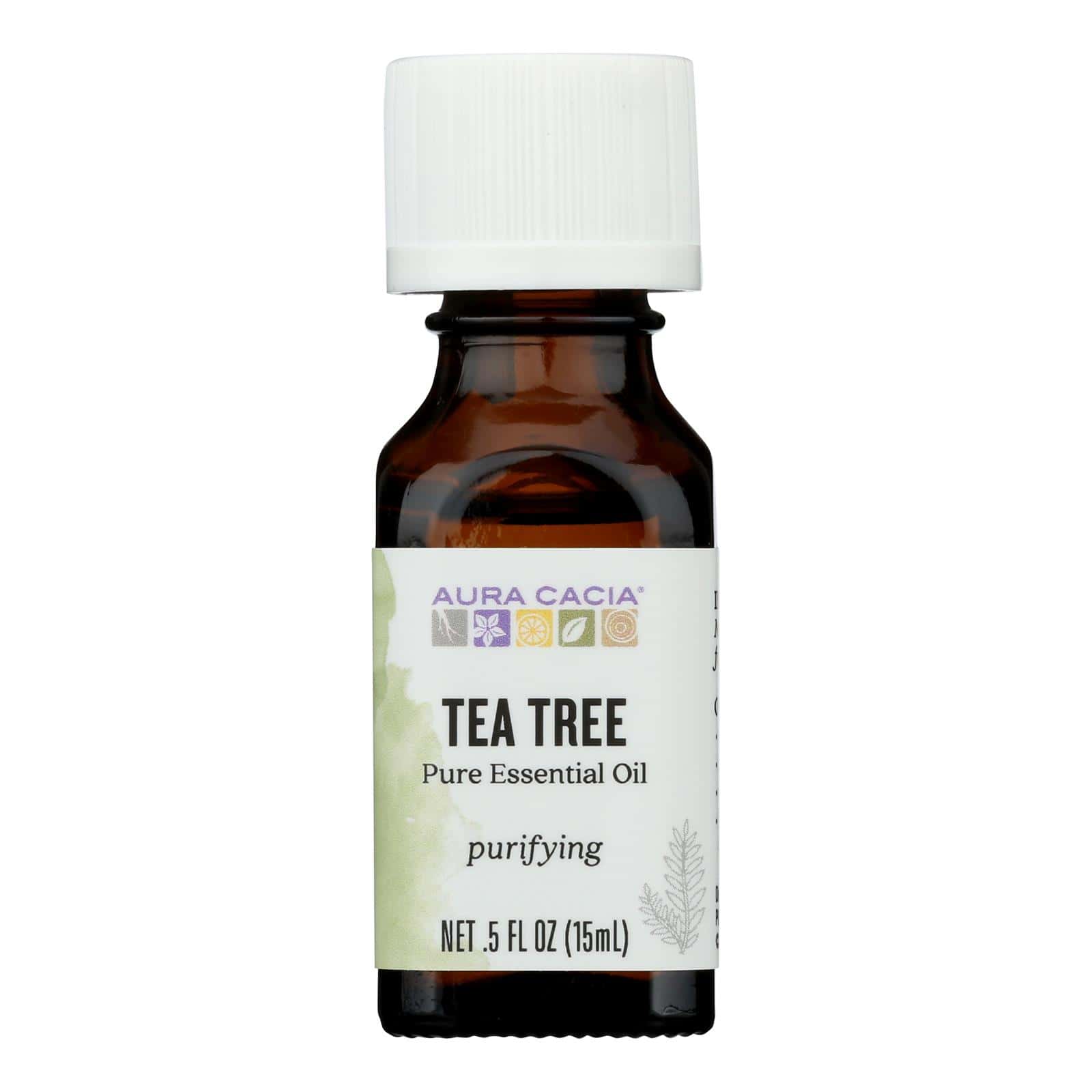 Aura Cacia - Pure Essential Oil Tea Tree - 0.5 fl oz - Image 2