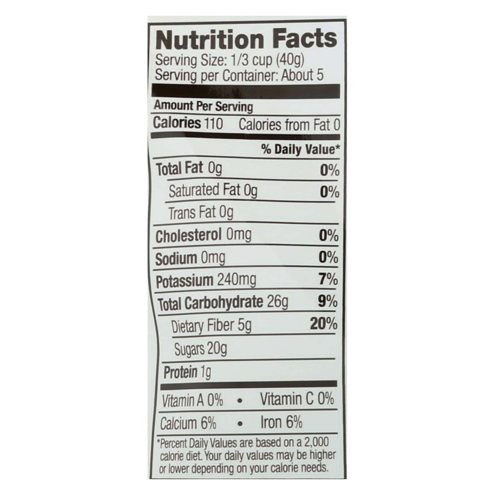 Made In Nature Dried Smyrna Figs - Case of 6 - 7 OZ - Image 3