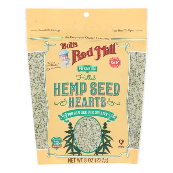 Bob's Red Mill - Seeds Hemp Hulled - Case of 5-8 OZ - Image 2