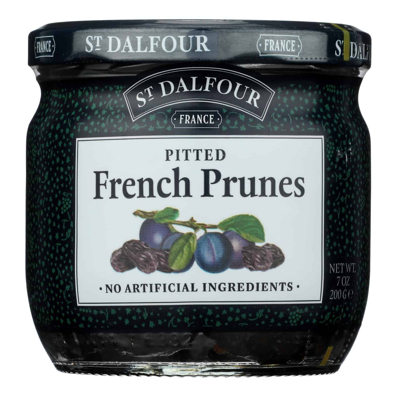 St Dalfour Prunes - French - Giant - Pitted - 7 oz - Case of 6
