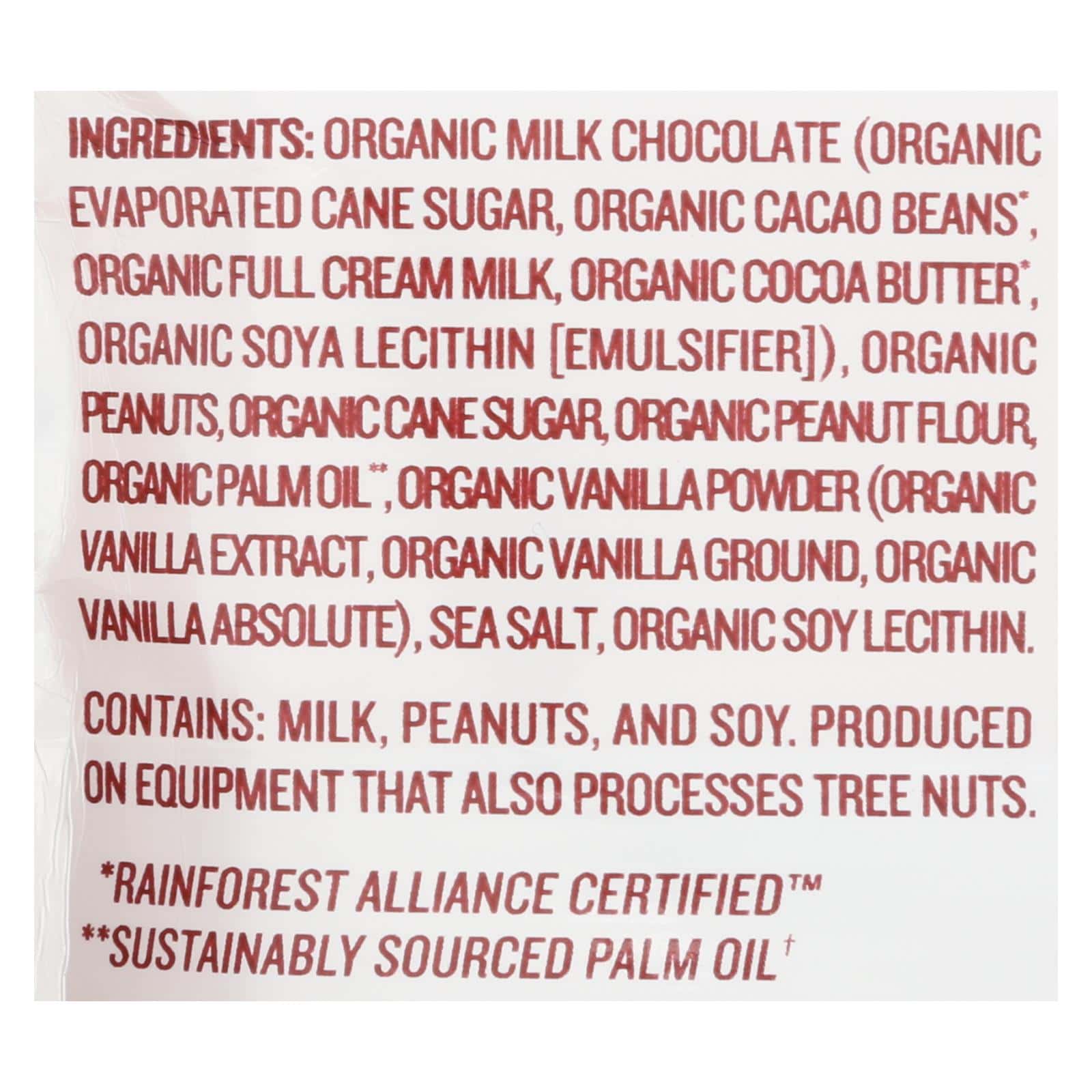 Justin's Nut Butter Organic Peanut Butter Cups - Milk Chocolate - Case of 12 - 1.4 oz. - Image 2