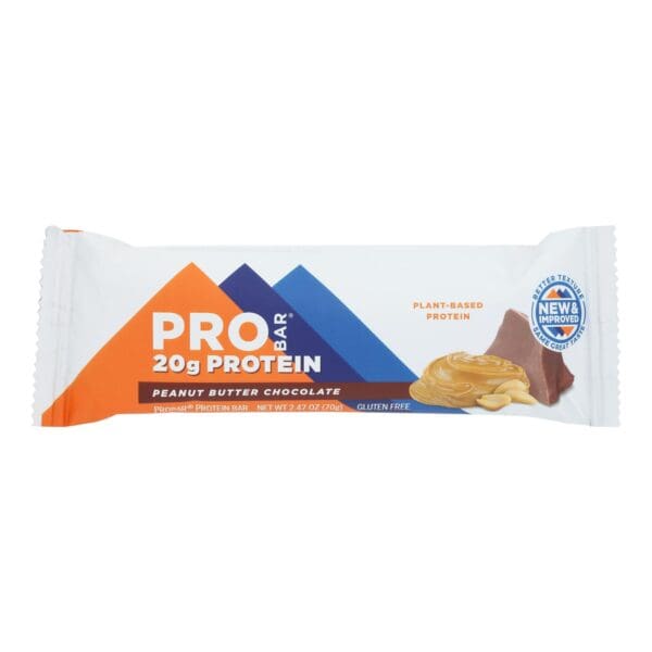 Probar Peanut Butter Chocolate Core Bar - Case of 12 - 2.46 oz - Image 2
