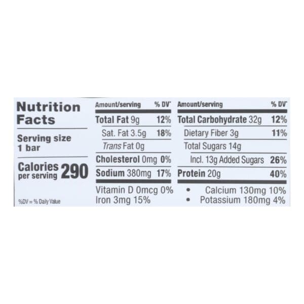Probar Peanut Butter Chocolate Core Bar - Case of 12 - 2.46 oz - Image 3