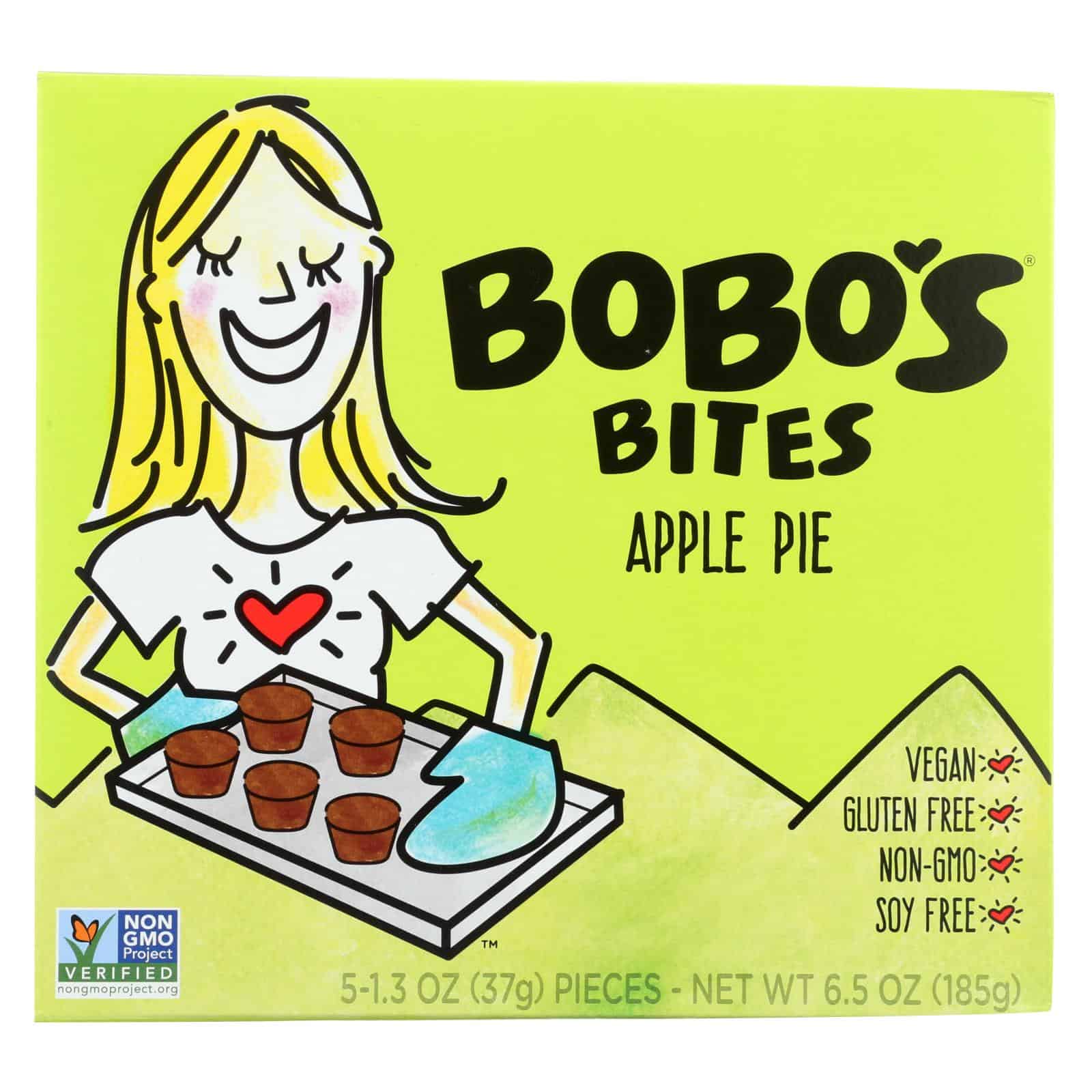 Bobo's Oat Bars - Apple Pie - Gluten Free - Case of 6 - 1.3 oz. - Image 2