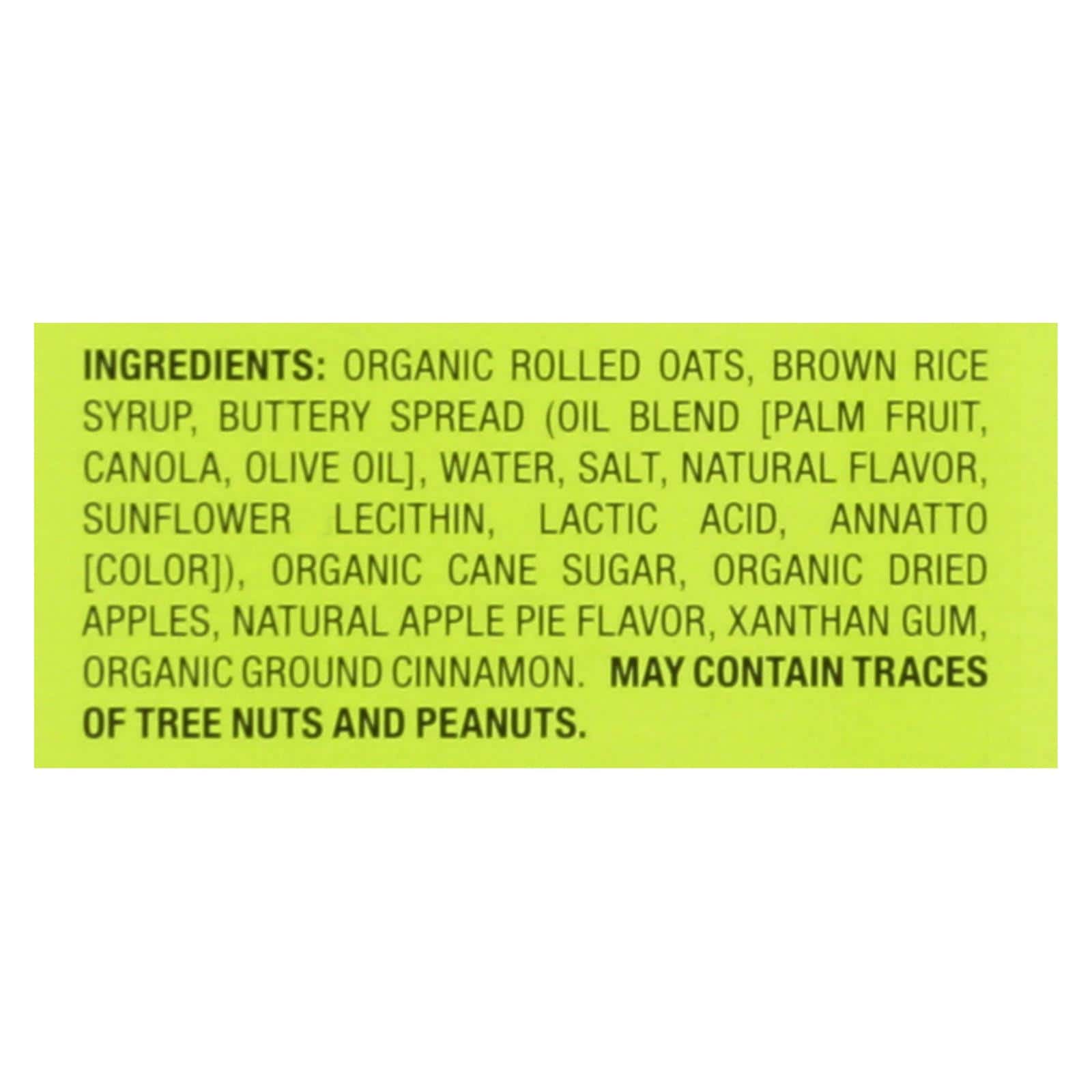 Bobo's Oat Bars - Apple Pie - Gluten Free - Case of 6 - 1.3 oz. - Image 3