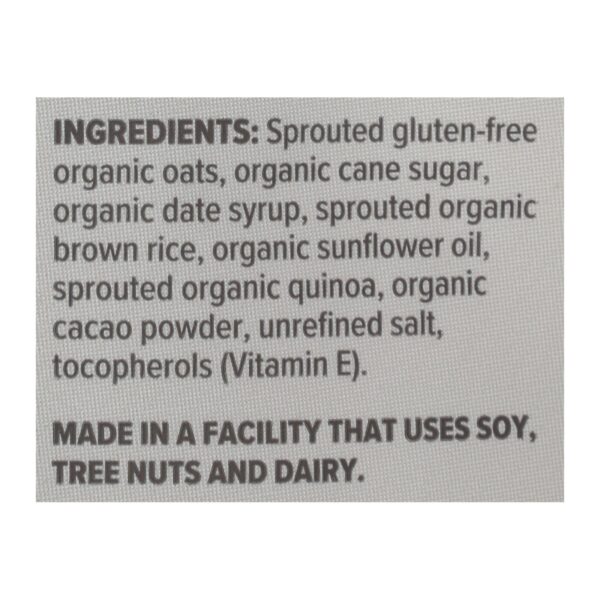 One Degree Organic Foods Quinoa Cacao Granola - Sprouted Oat - Case of 6 - 11 oz. - Image 2