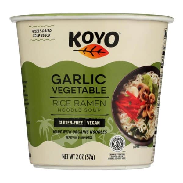 Koyo - Ramen Gar Vegetable - Case of 6-2 OZ