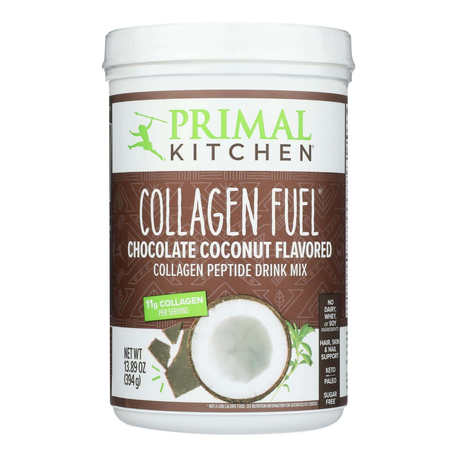 Primal Kitchen Collagen Fuel Chocolate Coconut Drink Mix - 1 Each - 13.9 OZ