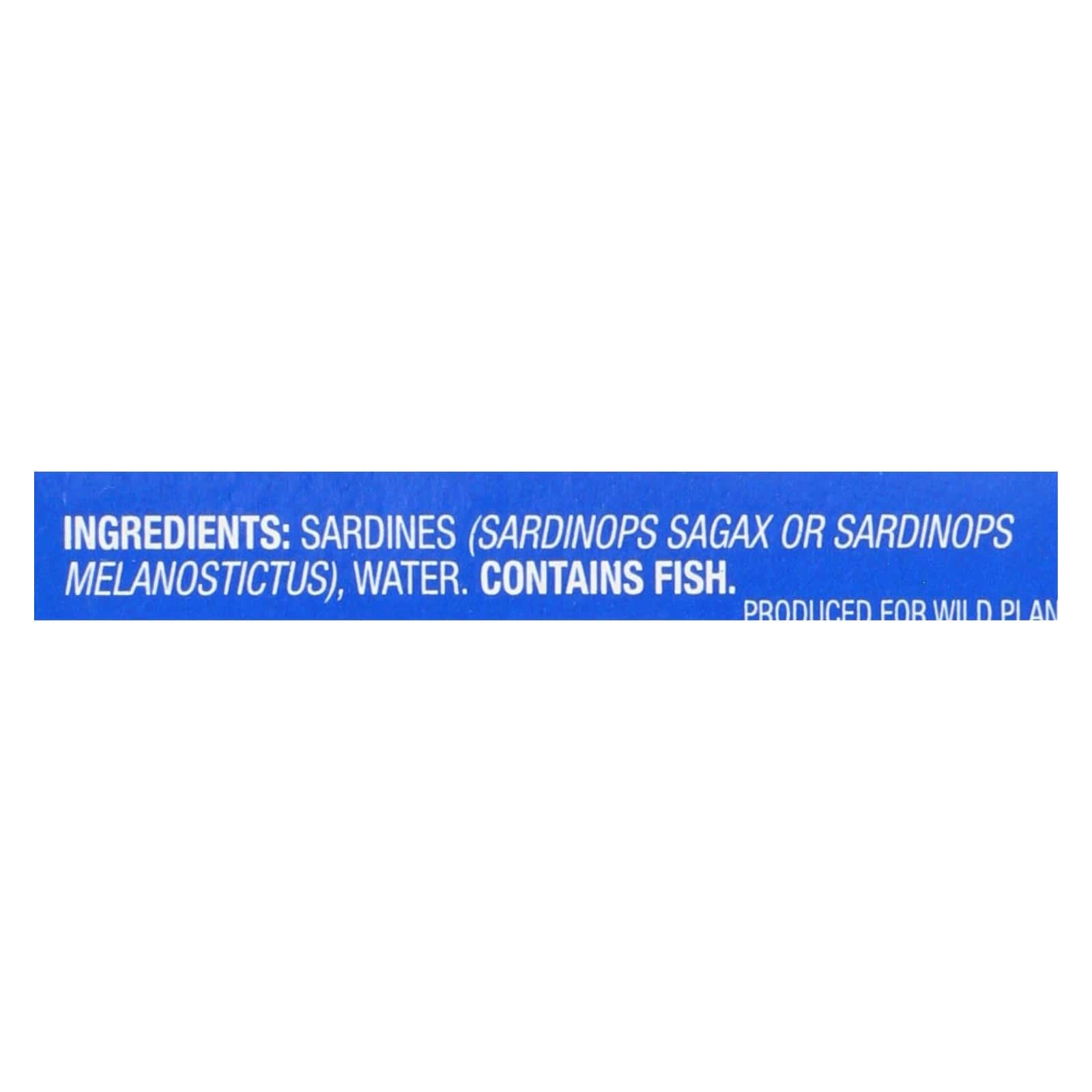 Wild Planet Sardines in Water - Case of 12 - 4.375 oz. - Image 3