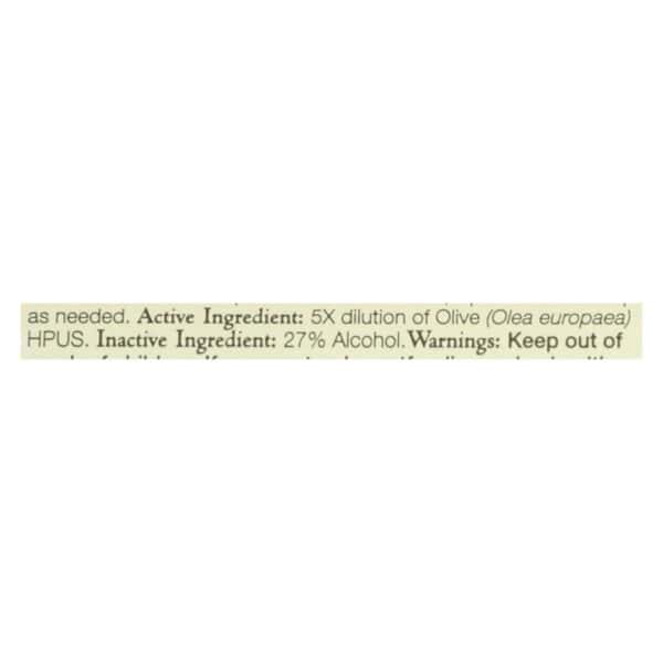 Bach Flower Remedies Essence Olive - 0.7 fl oz