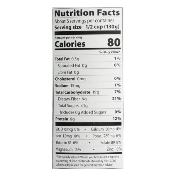 Eden Foods Black Beans Turtle - Case of 12 - 29 oz. - Image 2