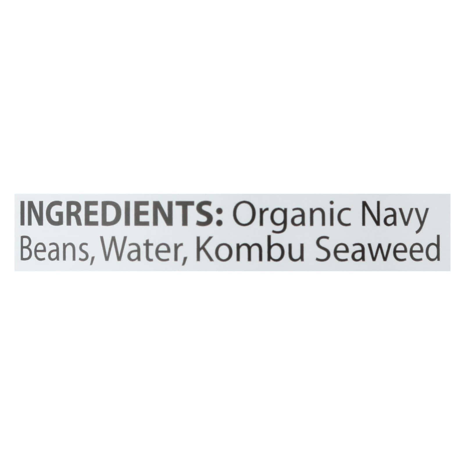 Eden Foods Navy Beans - Organic - Case of 12 - 15 oz. - Image 2