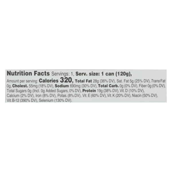 Patagonia Provisions - Mackerel Lemon Caper - Case of 10-4.2 OZ - Image 3