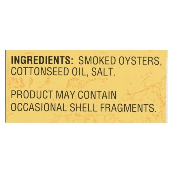 Reese Oysters - Smoked - Medium - 3.7 oz - Case of 10 - Image 3
